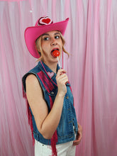 Load image into Gallery viewer, Cowgirl Lovey waistcoat in Pink
