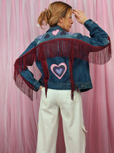 Load image into Gallery viewer, Cowgirl Lovey Jacket in Burgundy
