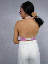 Load image into Gallery viewer, Reversible Bandana Top in Pink/Blue
