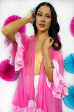 Load image into Gallery viewer, Friller Kimono in Pink
