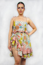 Load image into Gallery viewer, Flower Power Ruched Skirt
